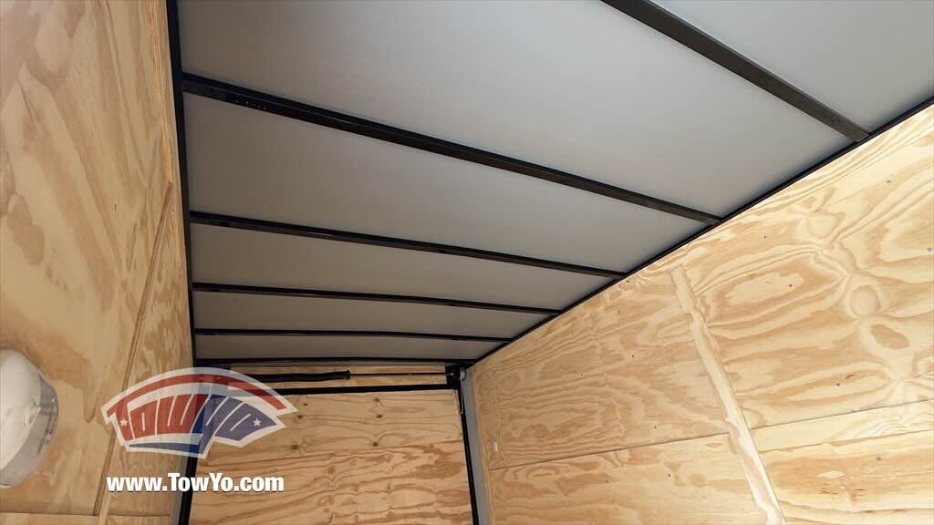 2026 Maximum 7x14 Enclosed Cargo trailer in silver, photo 7