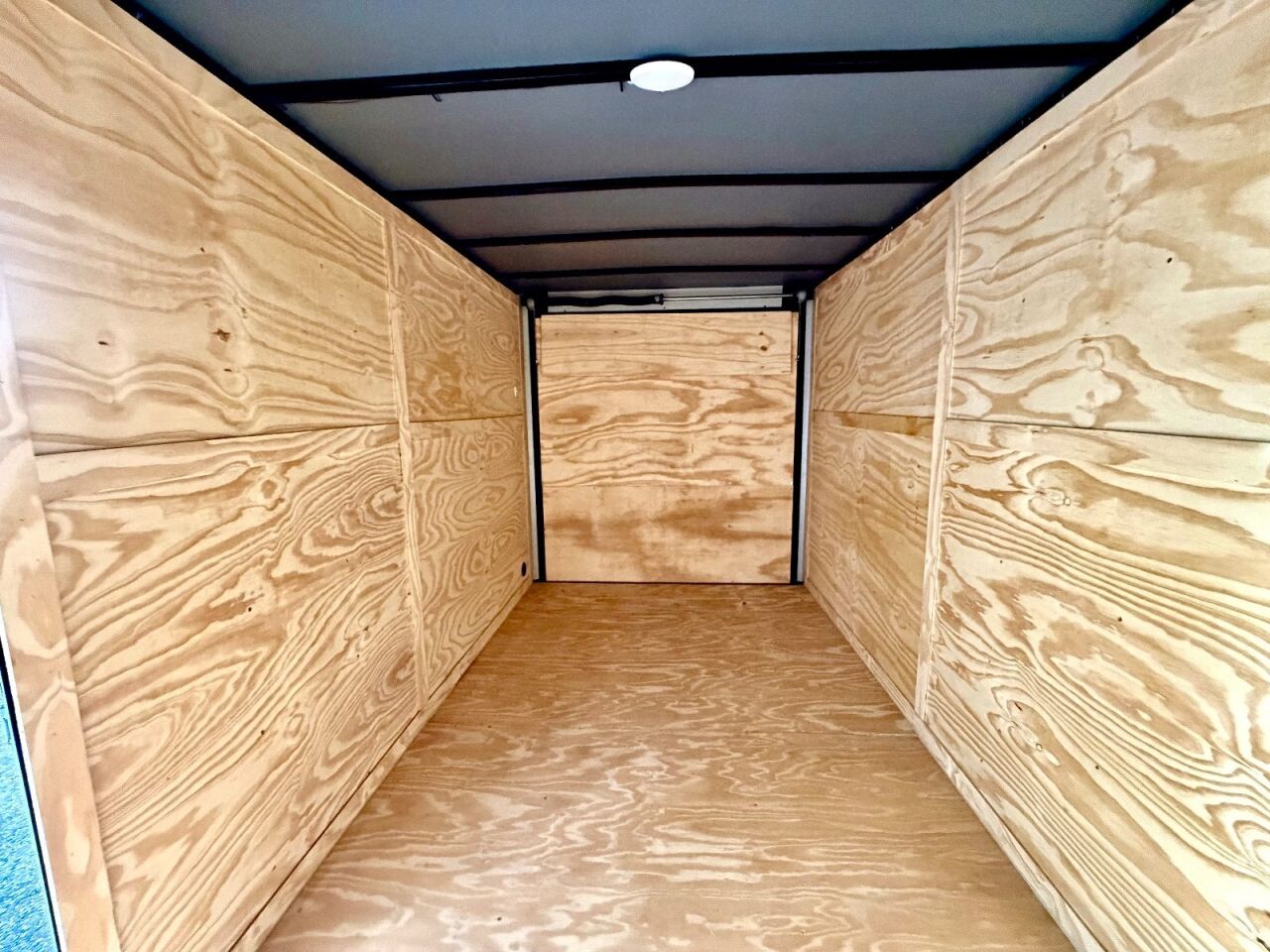 2027 Vision Cargo LLC 7x14 enclosed cargo trailer in black, photo 10