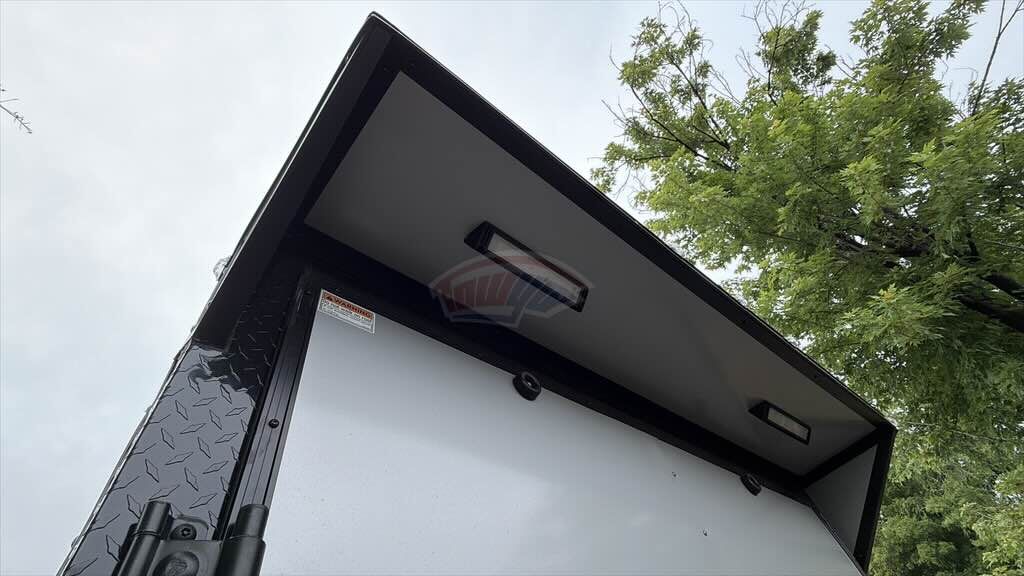 2026 Maximum 7x14 Enclosed Cargo trailer in silver, photo 6