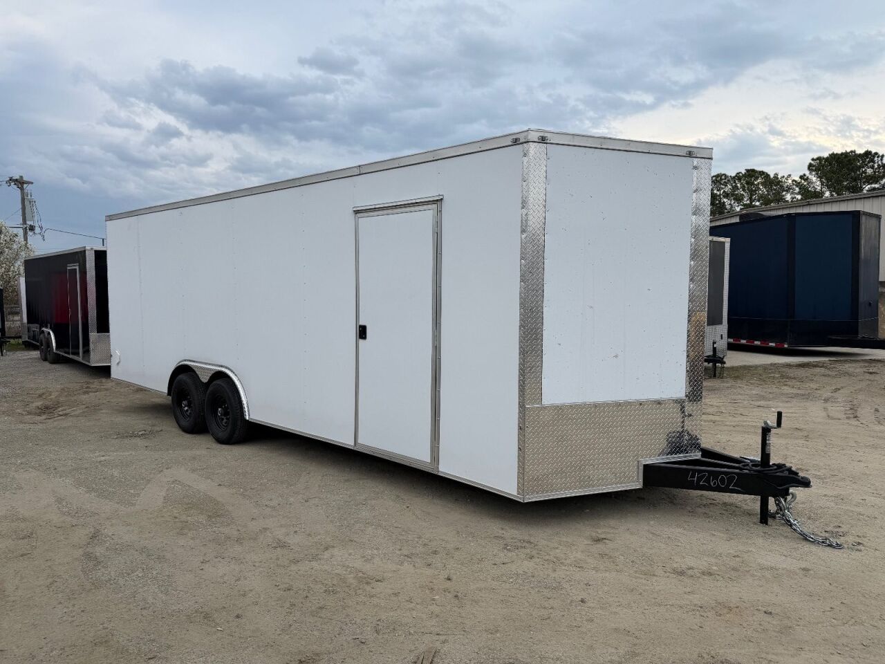 2026 Maximum 8.5x24 enclosed cargo trailer in white