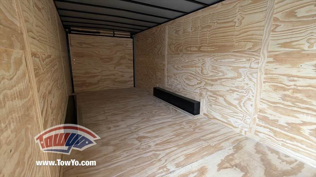 2026 Maximum 8.5x24 enclosed cargo trailer in white, photo 6