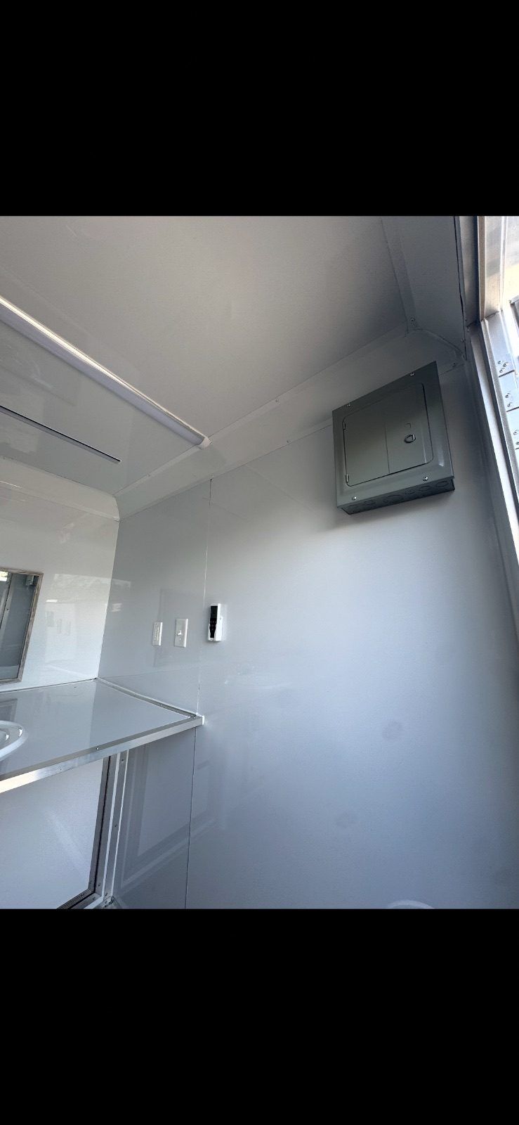 2026 All World Trailers 7x12 concession / food trailer in white, photo 6