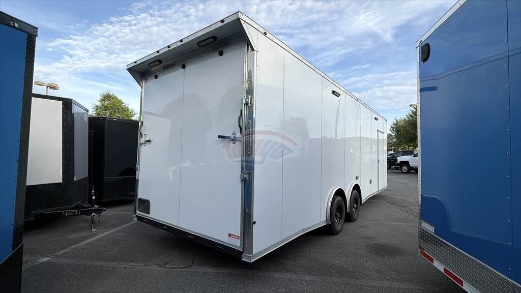 2024 Maximum 8.5x26 Race Car Trailer in white, photo 4