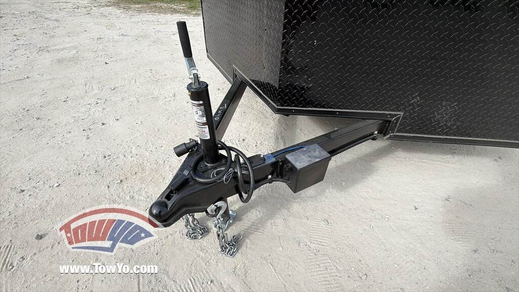 2026 Maximum 7x14 Cargo enclosed cargo trailer in charcoal, photo 4