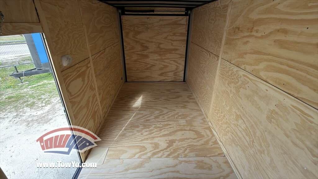 2026 Maximum 7x14 Cargo enclosed cargo trailer in charcoal, photo 10