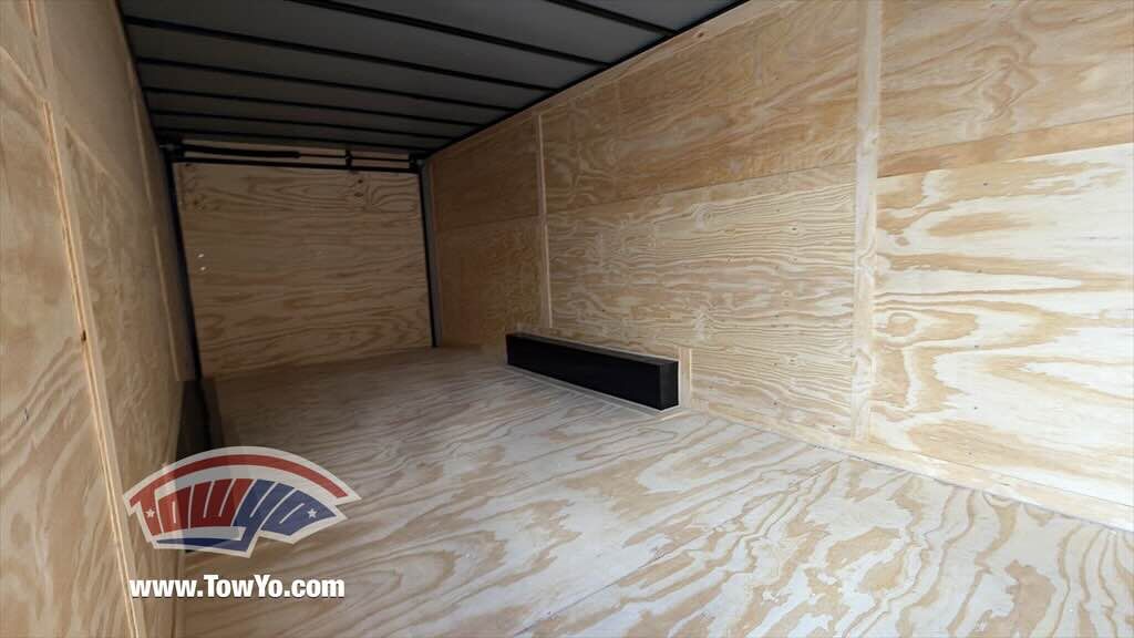 2026 Maximum 8.5x24 Cargo enclosed cargo trailer in white, photo 8