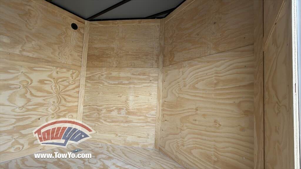 2026 Maximum 8.5x24 Cargo enclosed cargo trailer in white, photo 9
