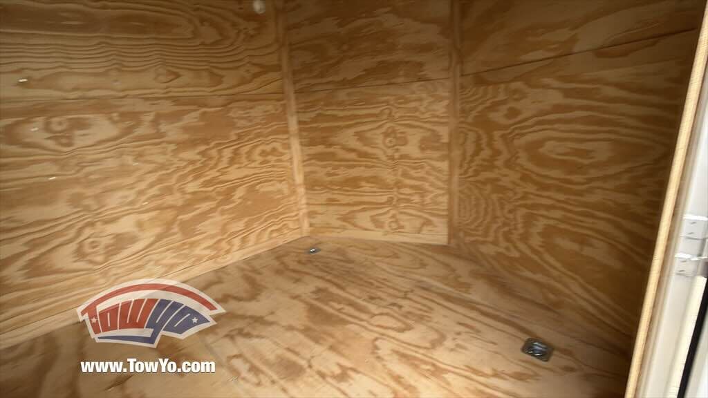 2026 Maximum 8.5x24 Cargo enclosed cargo trailer in white, photo 7