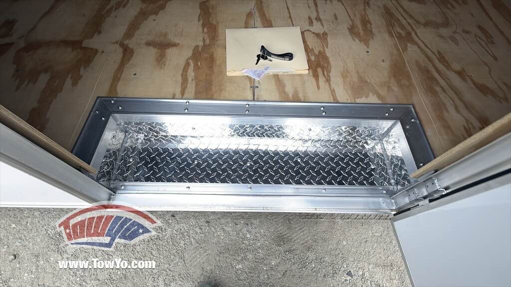 2026 Maximum 8.5x24 Cargo enclosed cargo trailer in white, photo 10