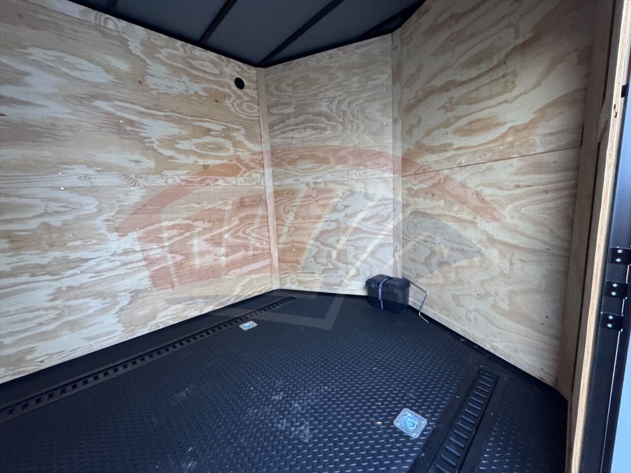 2026 Hook & Line 8.5x24 Cargo enclosed cargo trailer in white, photo 4