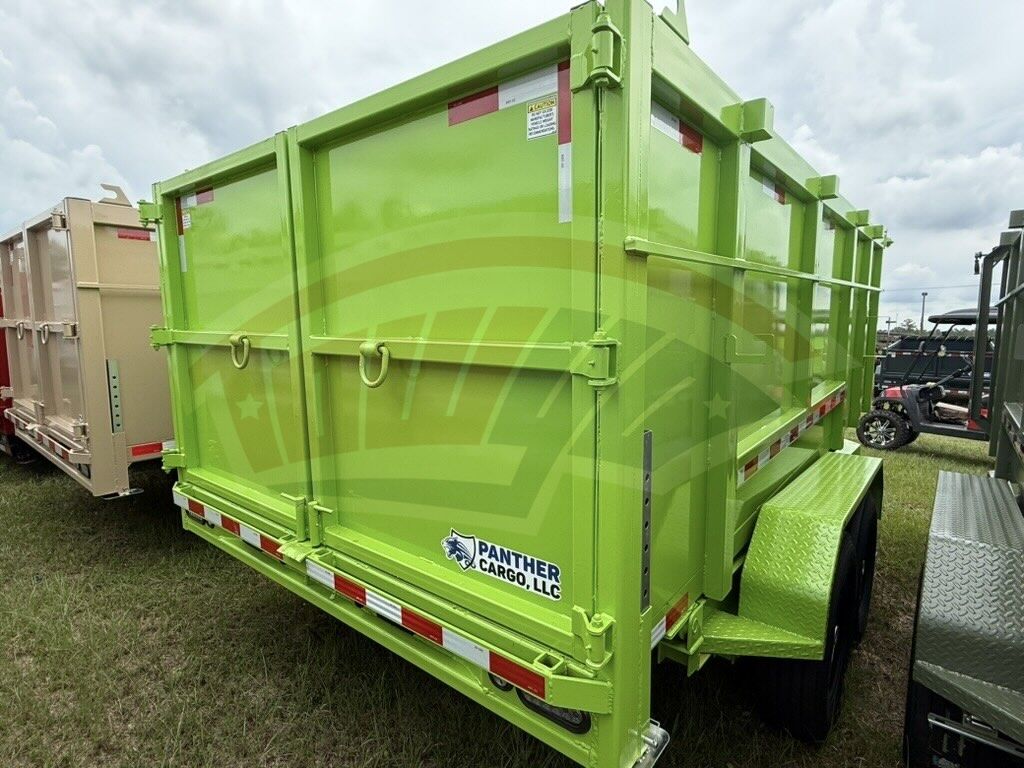 2026 Panther Cargo 7x16 Dump trailer in true blue, photo 6