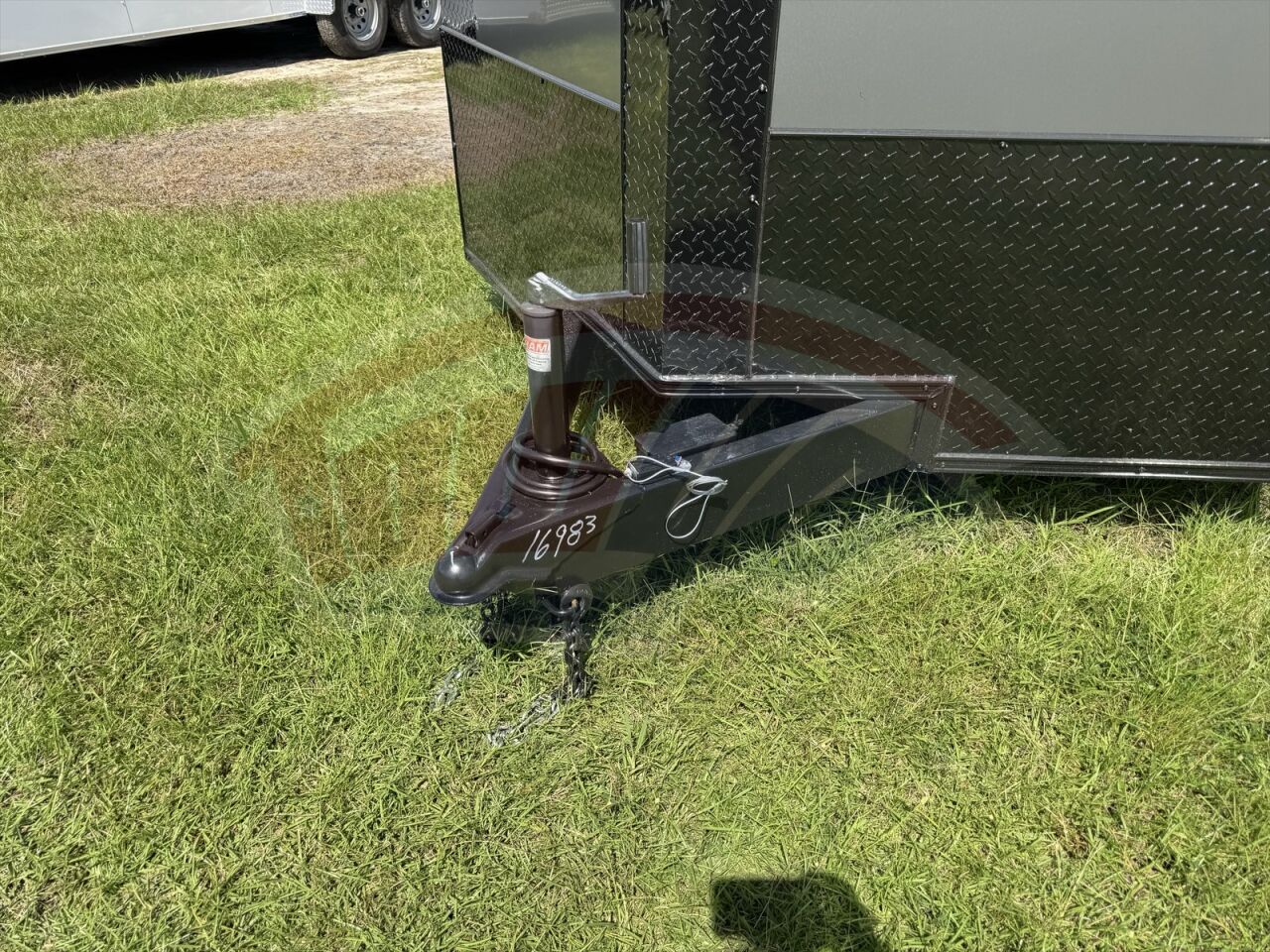 2026 Xtreme Cargo 7x16 Cargo enclosed cargo trailer in charcoal, photo 3