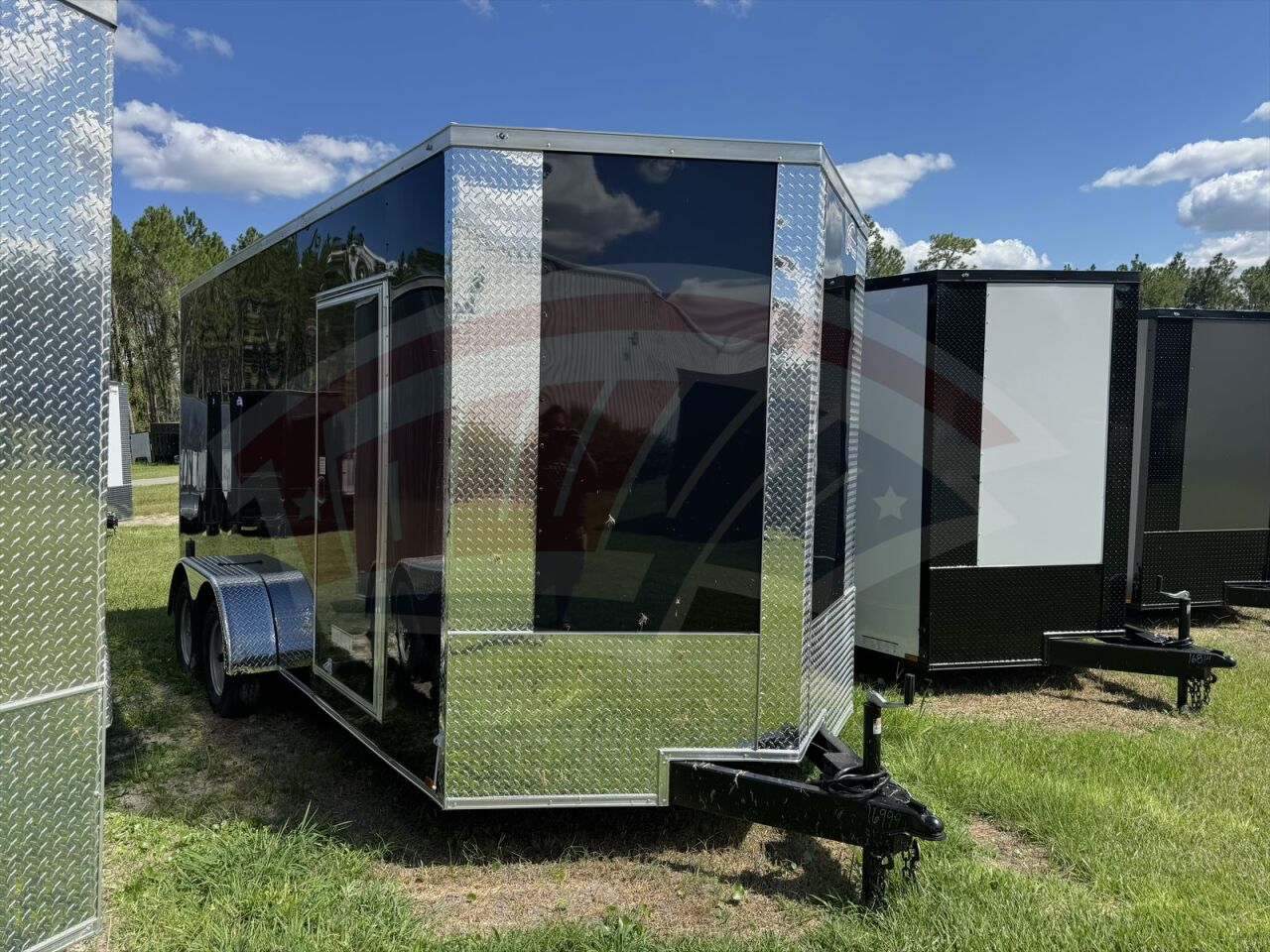 2026 Xtreme Cargo 7x16 Cargo enclosed cargo trailer in black