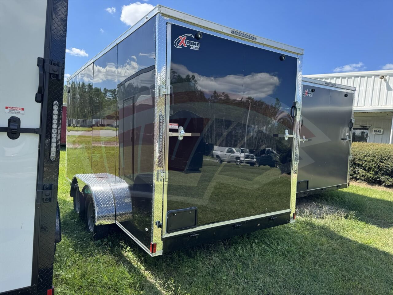 2026 Xtreme Cargo 7x16 Cargo enclosed cargo trailer in black, photo 5
