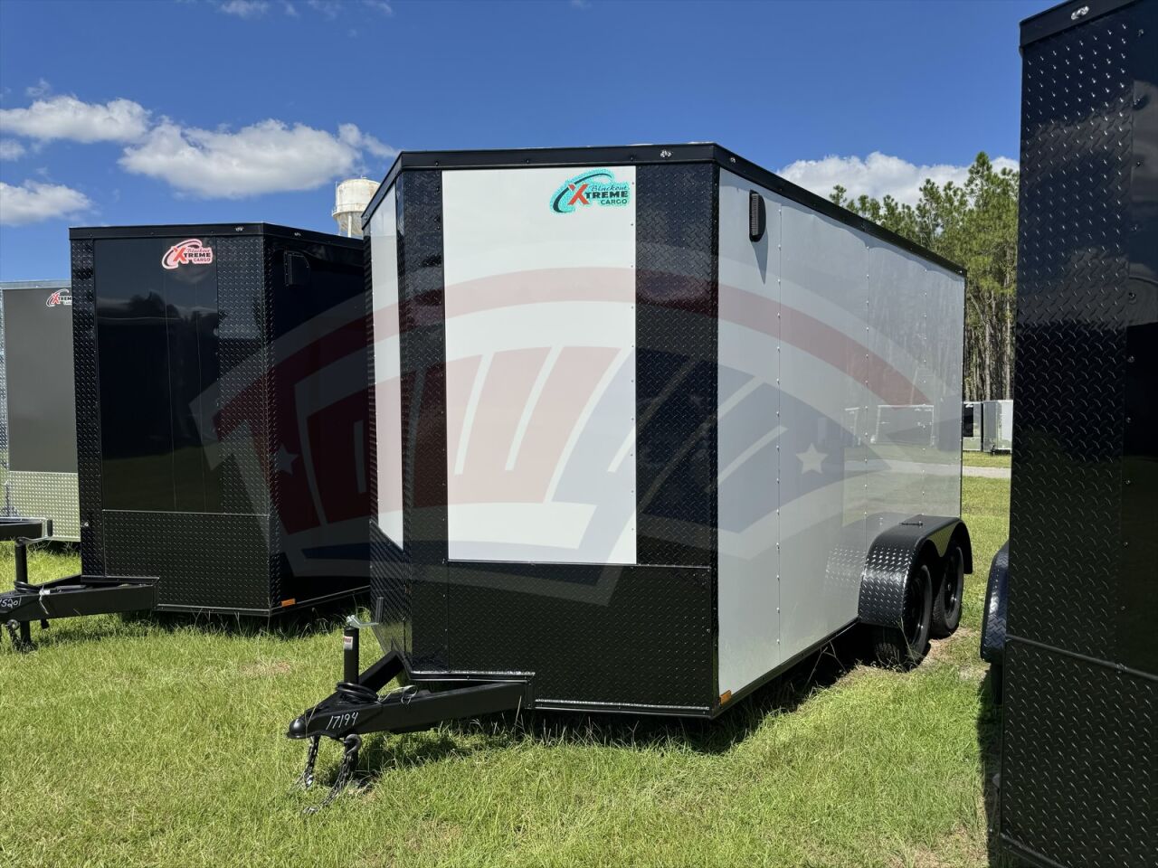 2024 Xtreme Cargo 7x14 Cargo enclosed cargo trailer in white