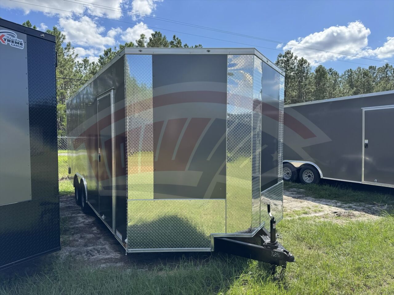 2026 Xtreme Cargo 8.5x20 Cargo enclosed cargo trailer in charcoal, photo 4