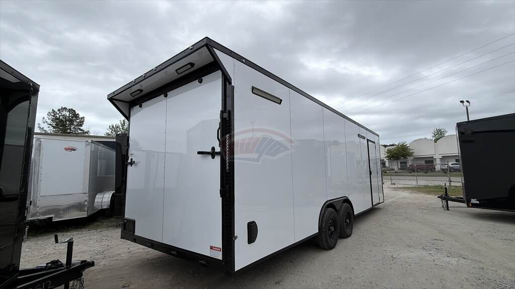 2026 Maximum 8.5x24 Race Car Trailer in white, photo 3