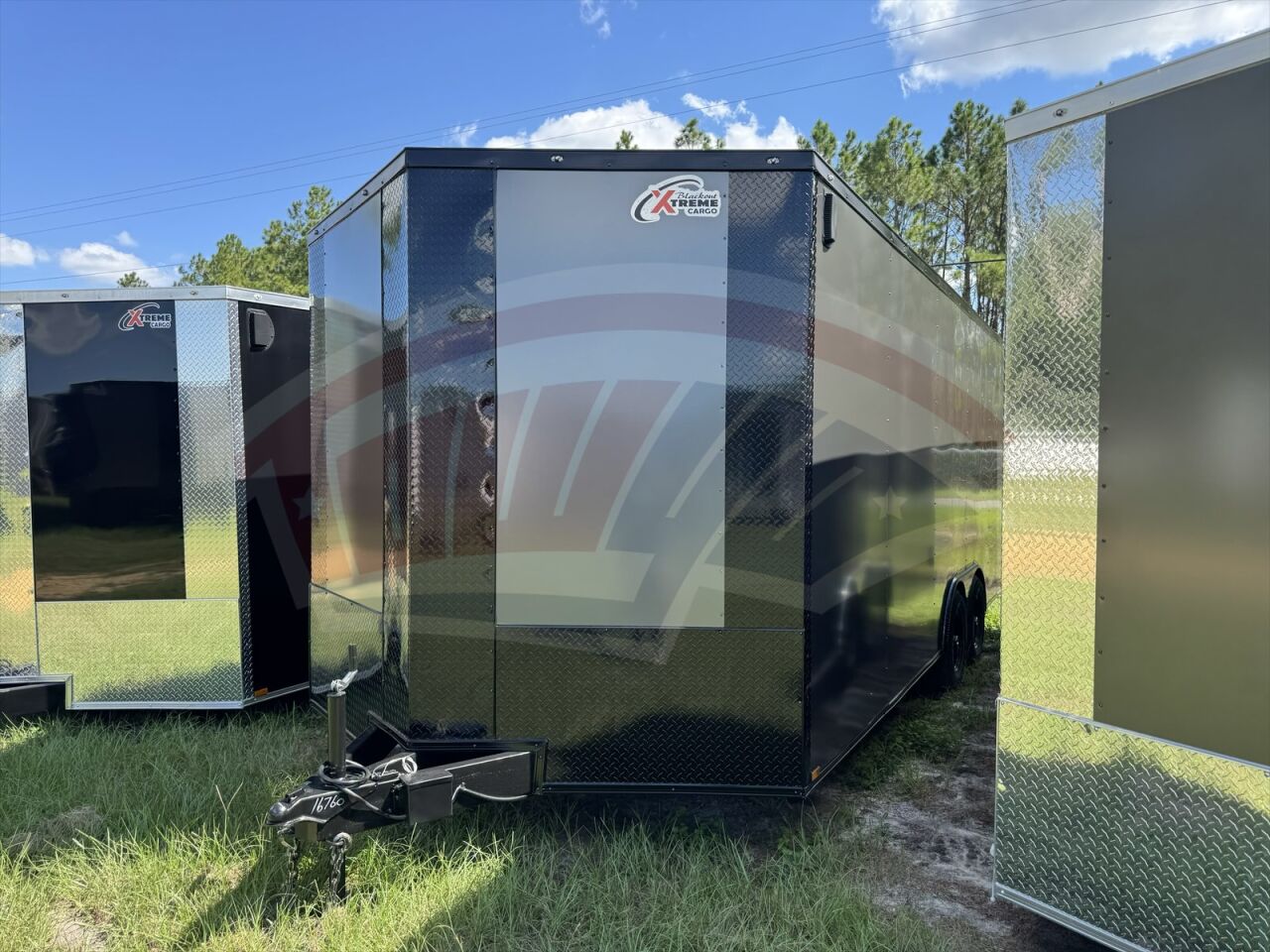 2026 Xtreme Cargo 8.5x20 Cargo enclosed cargo trailer in charcoal
