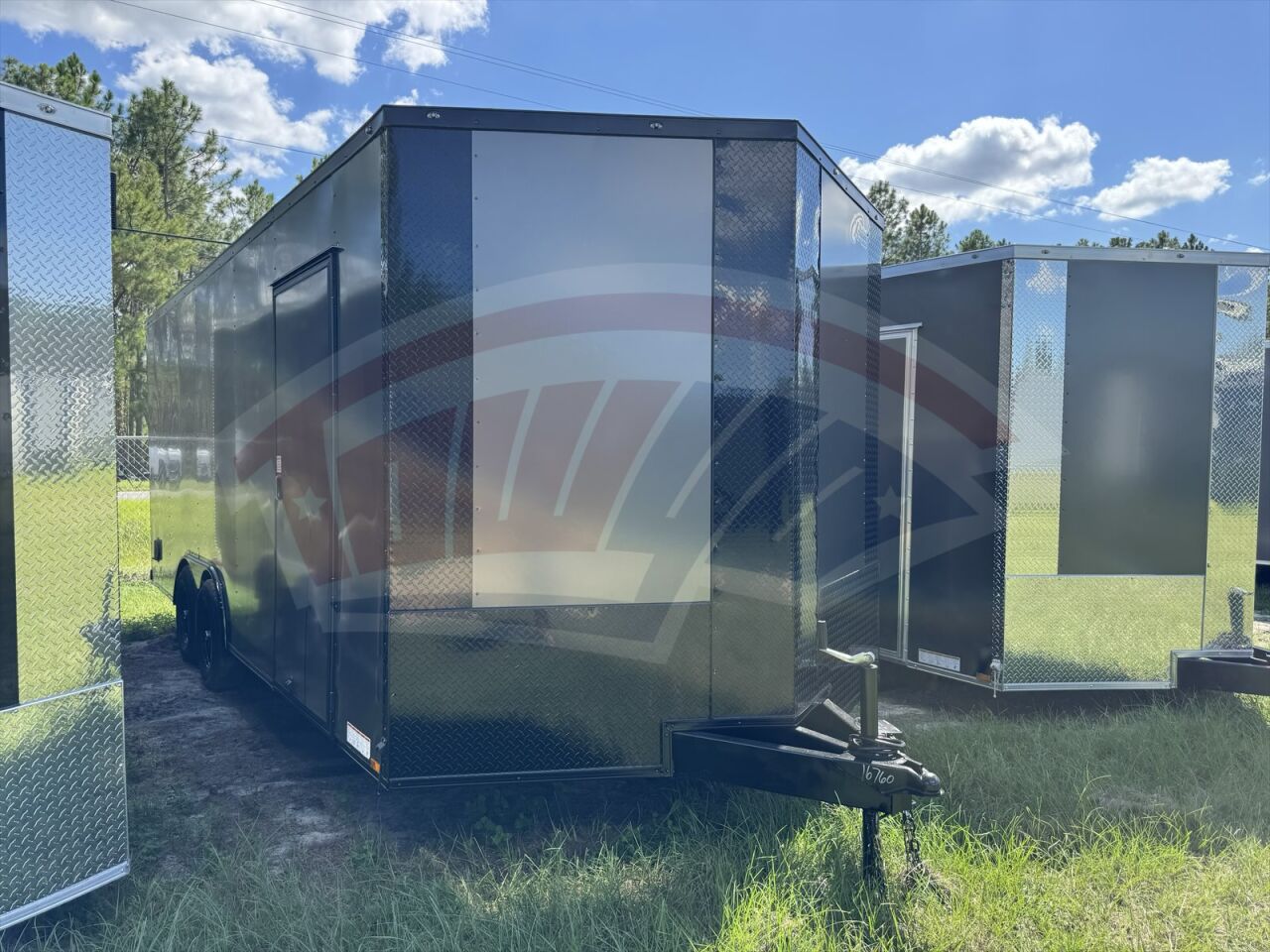 2026 Xtreme Cargo 8.5x20 Cargo enclosed cargo trailer in charcoal, photo 2