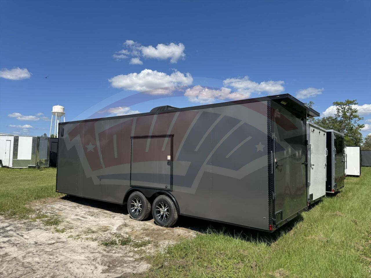 2026 Xtreme Cargo 8.5x24 Xtreme Race trailer in charcoal, photo 2