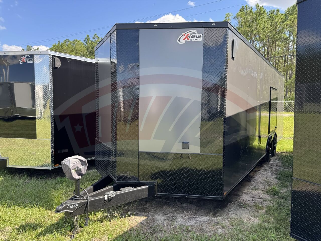 2026 Xtreme Cargo 8.5x24 Xtreme Race trailer in charcoal, photo 9