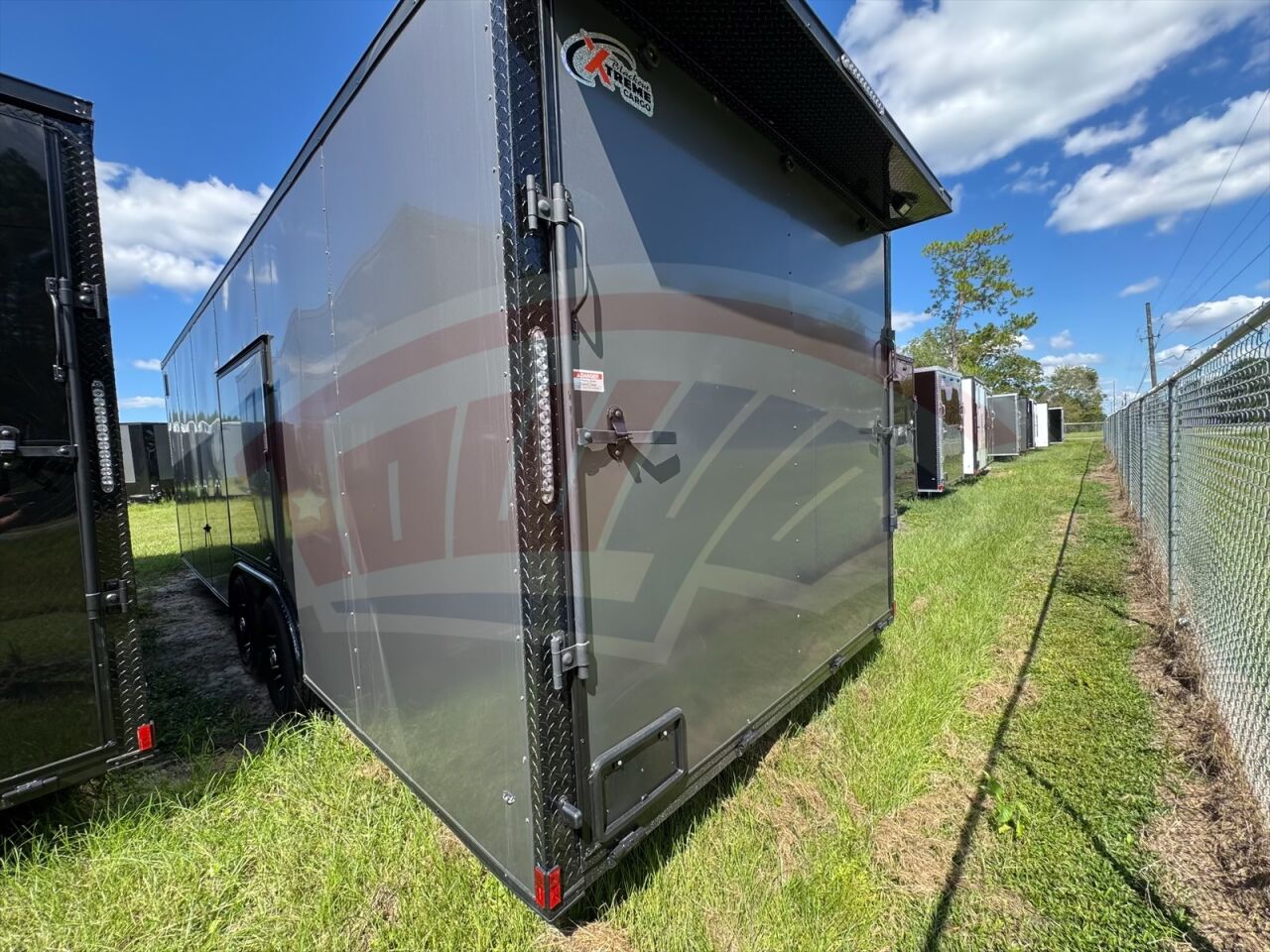 2026 Xtreme Cargo 8.5x24 Xtreme Race trailer in charcoal, photo 11