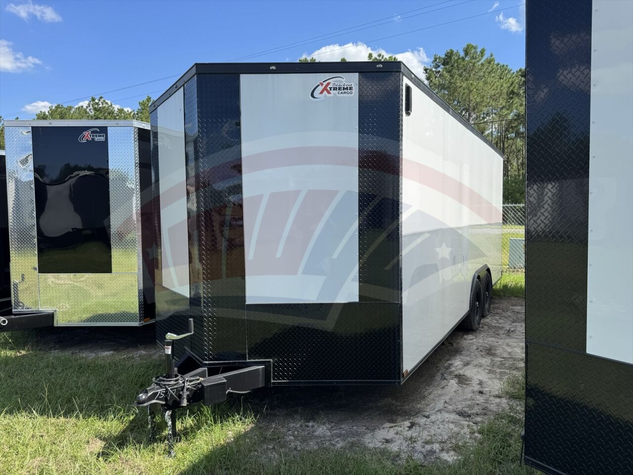 2026 Xtreme Cargo 8.5x20 Cargo enclosed cargo trailer in white, photo 2