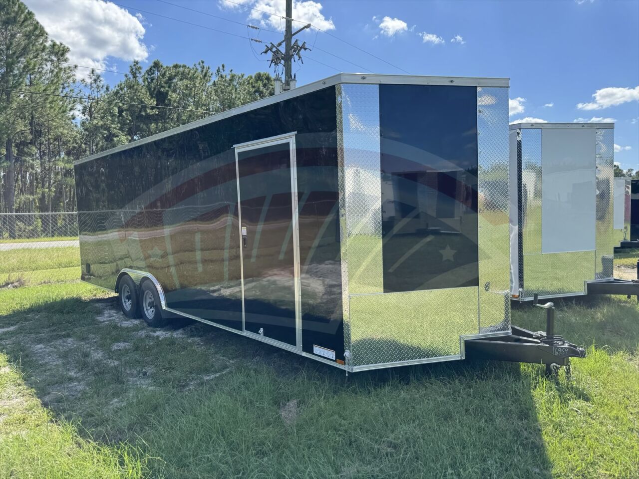 2026 Xtreme Cargo 8.5x24 Cargo enclosed cargo trailer in black