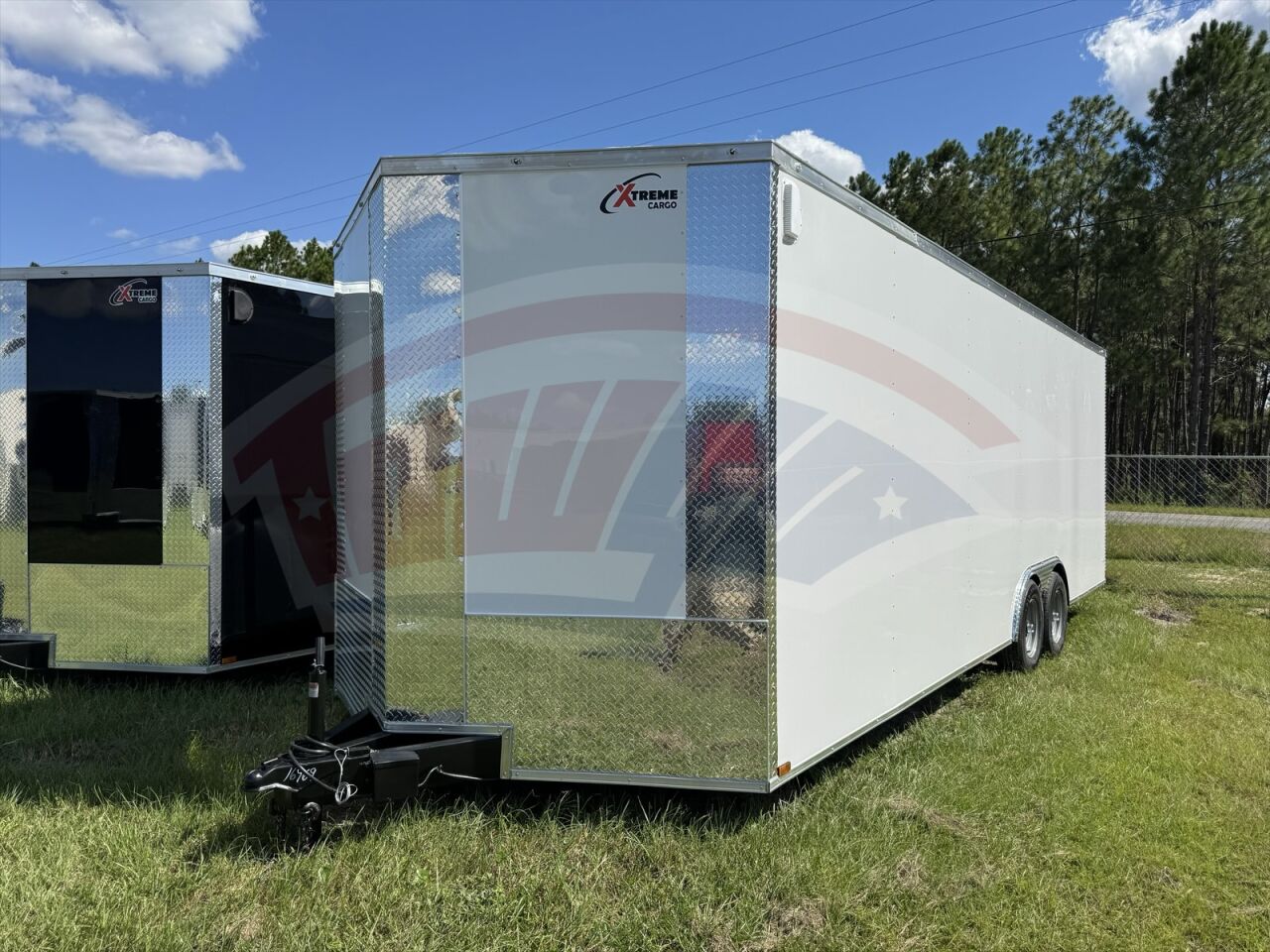 2026 Xtreme Cargo 8.5x24 Cargo enclosed cargo trailer in white