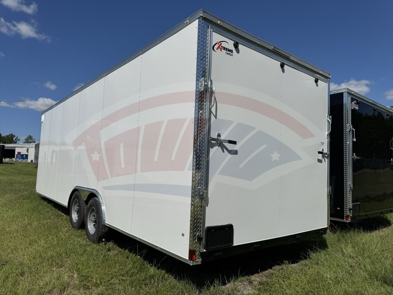 2026 Xtreme Cargo 8.5x24 Cargo enclosed cargo trailer in white, photo 8