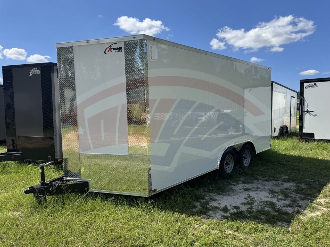 2026 Xtreme Cargo 8.5x16 Cargo enclosed cargo trailer in white