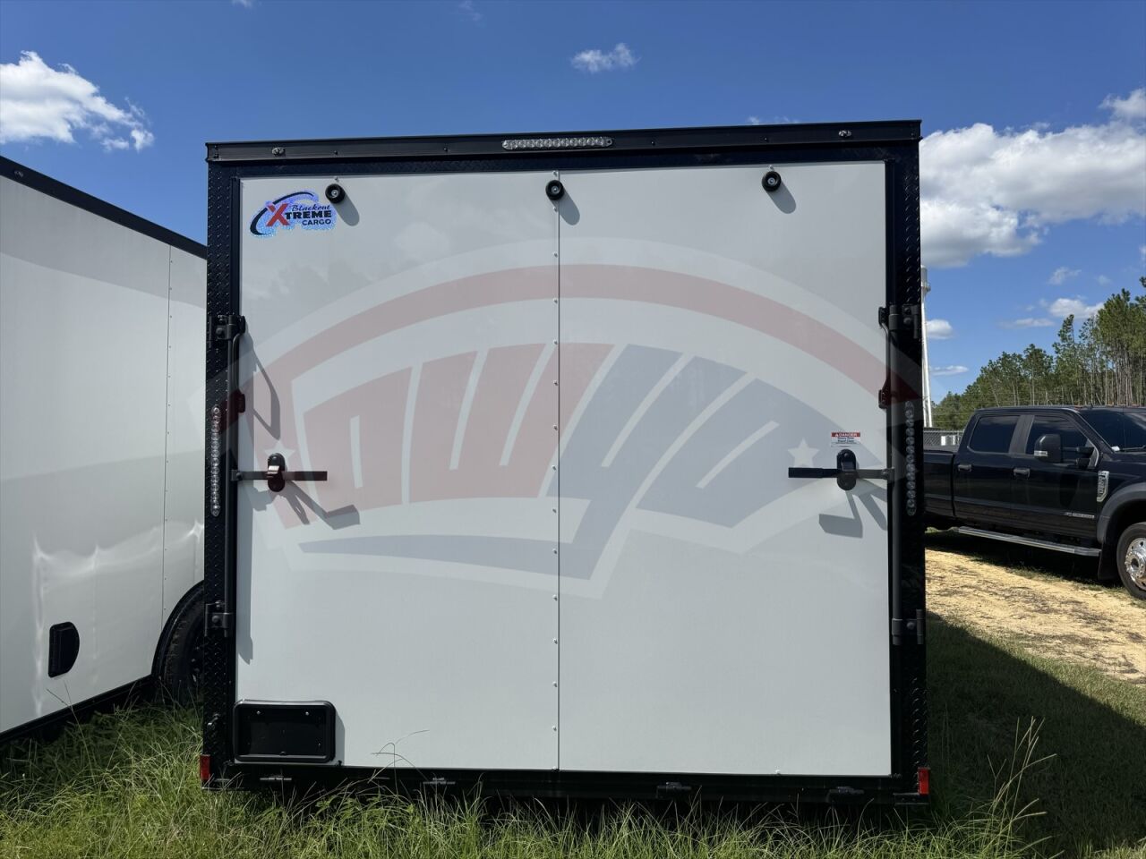 2026 Xtreme Cargo 8.5x16 Cargo enclosed cargo trailer in white, photo 3