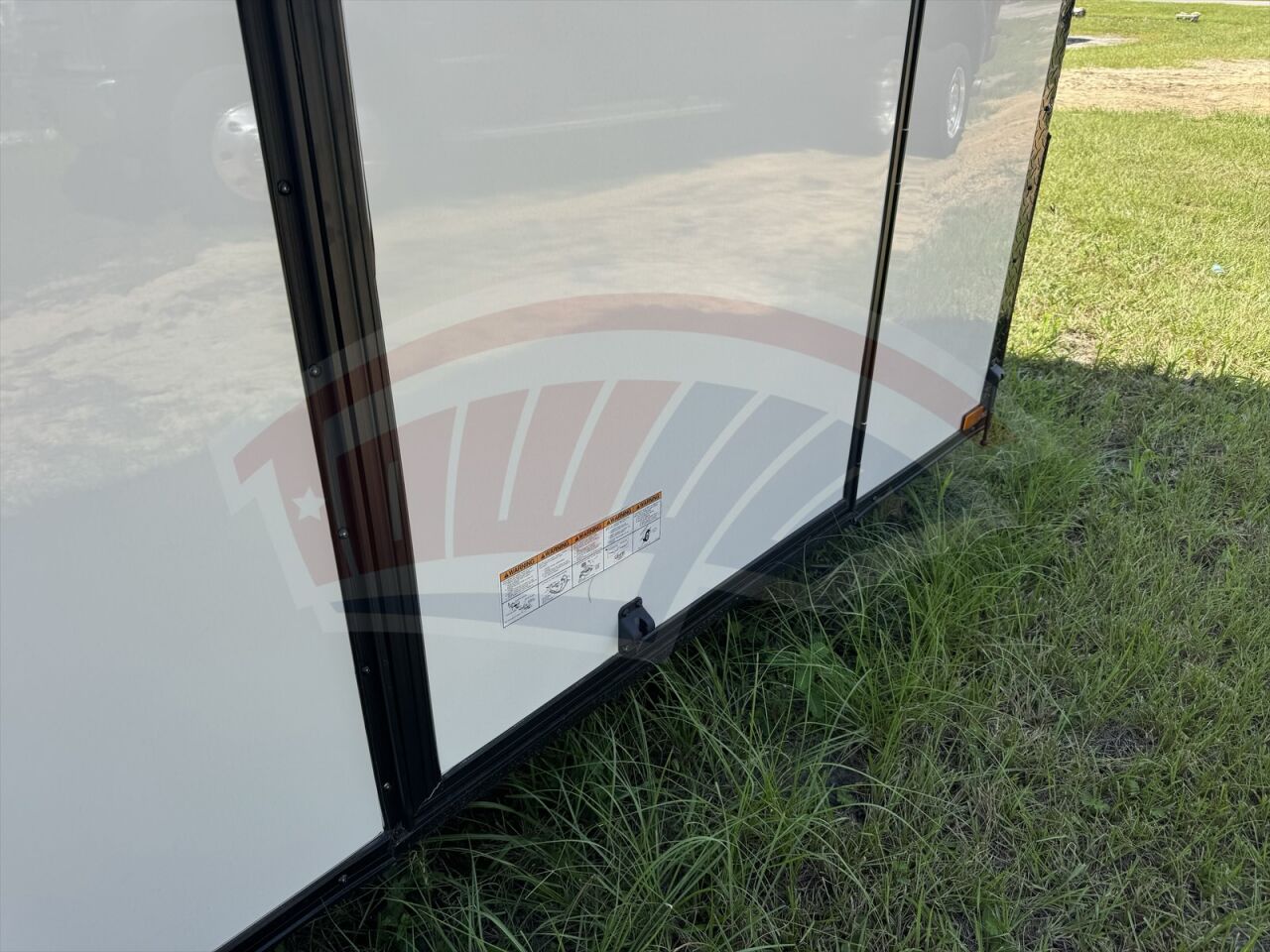 2026 Xtreme Cargo 8.5x16 Cargo enclosed cargo trailer in white, photo 7