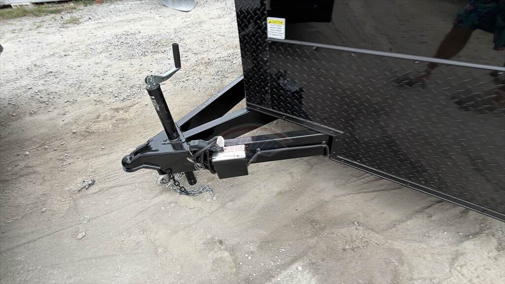 2026 Maximum 8.5x24 Enclosed Cargo trailer in black, photo 4