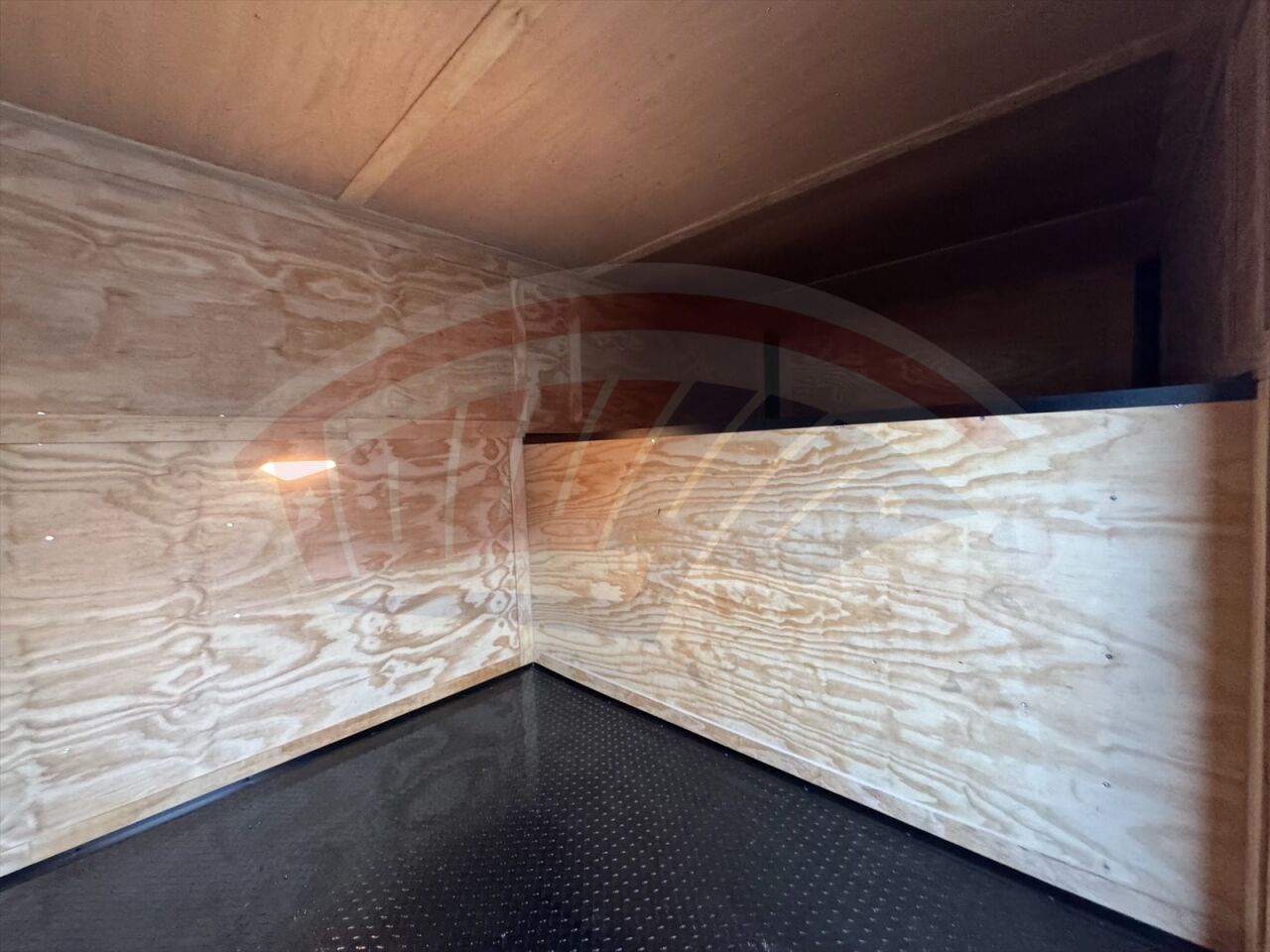 2026 Hook & Line 8.5x40 Enclosed Cargo trailer in charcoal, photo 3