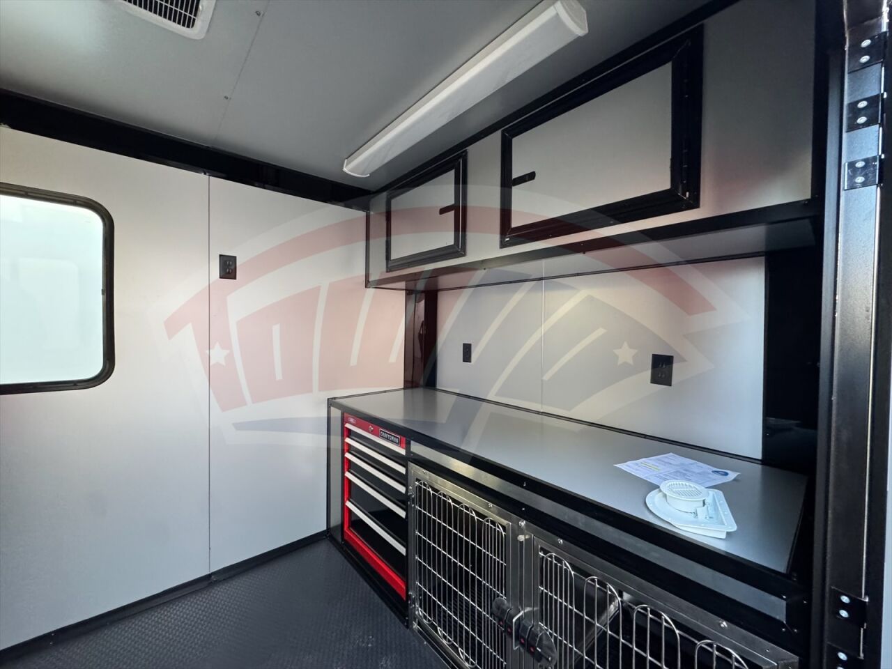 2020 Hook & Line 7x14 Cargo enclosed cargo trailer in silver, photo 10