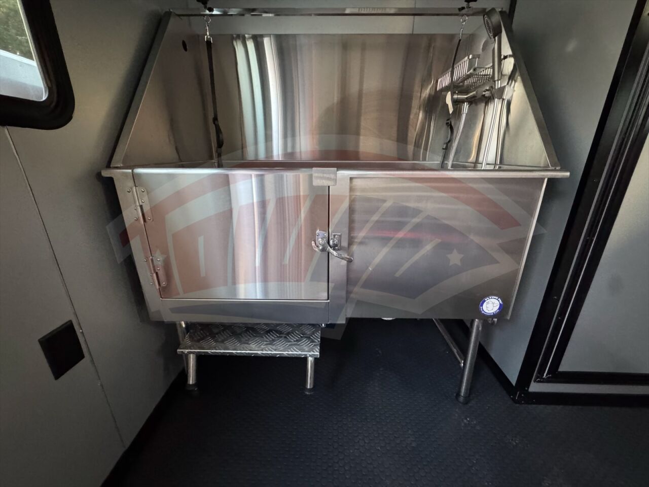 2020 Hook & Line 7x14 Cargo enclosed cargo trailer in silver, photo 12