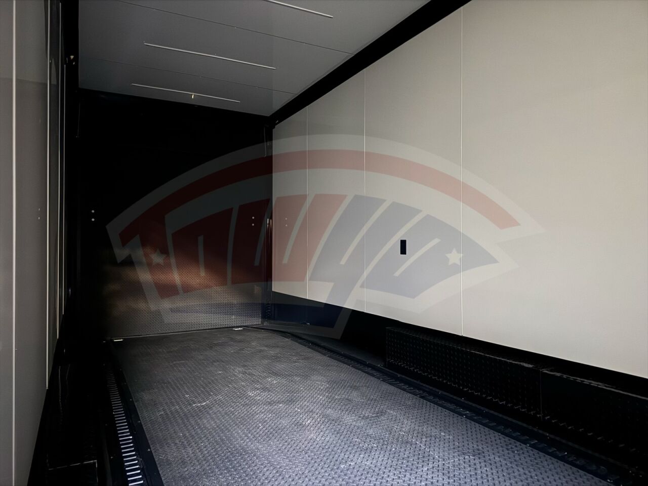 2026 Hook & Line 8.5x36 Cargo race car trailer in indigo blue, photo 4