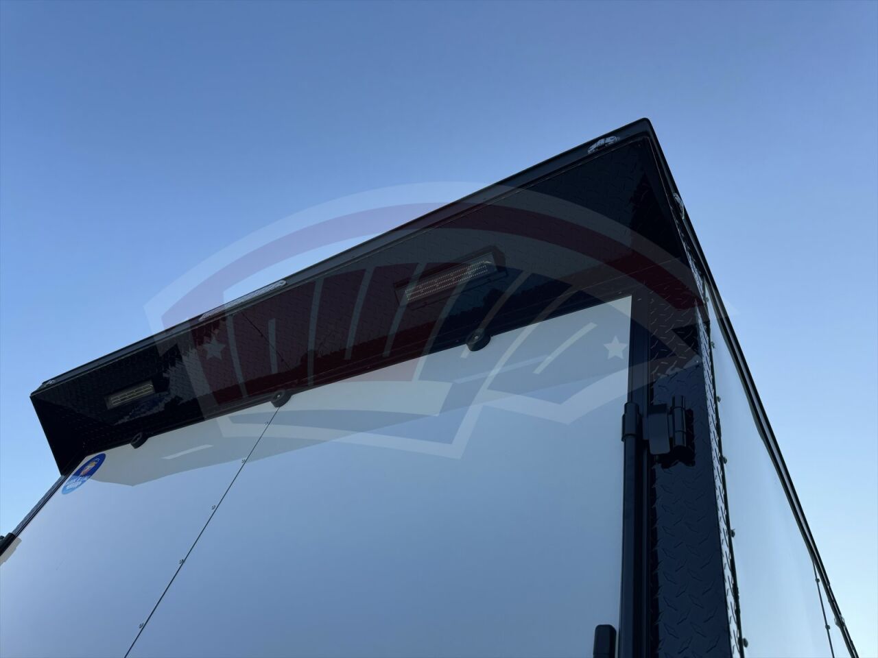 2020 Hook & Line 8.5x32 Cargo enclosed cargo trailer in white, photo 5