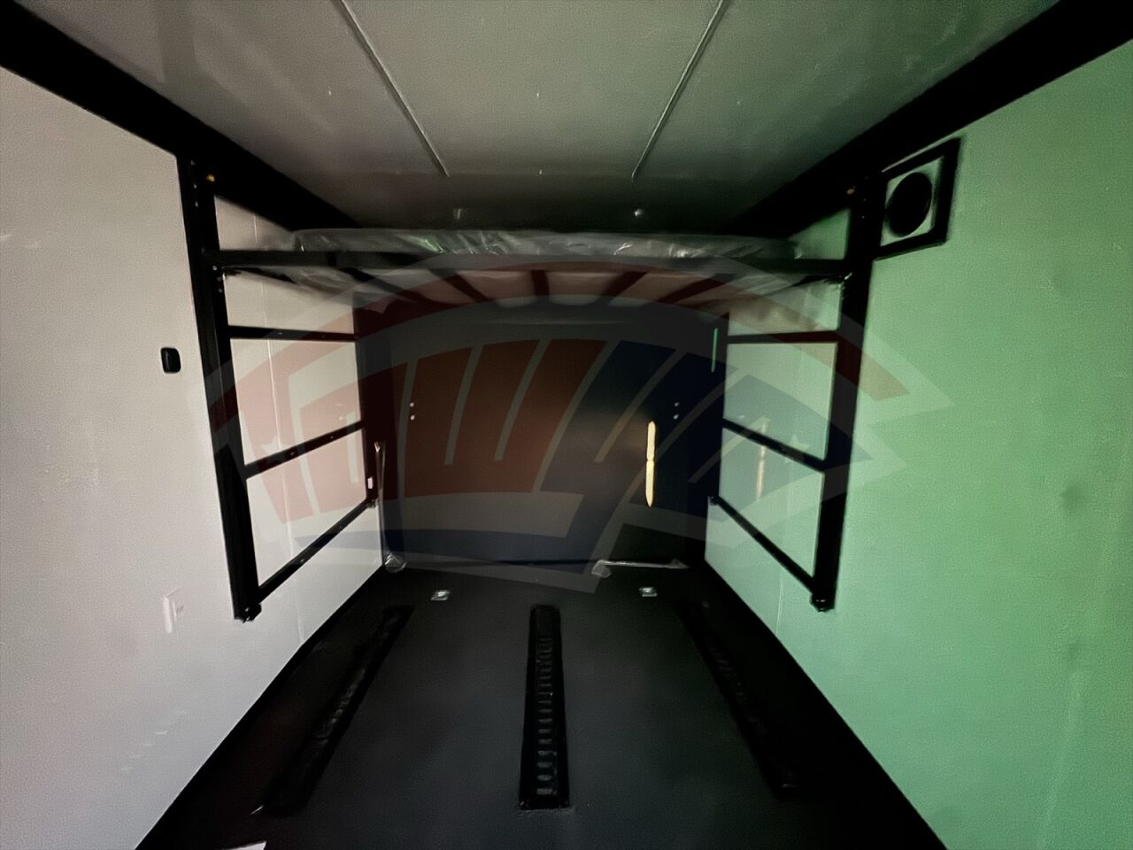 2020 Hook & Line 8.5x32 Cargo enclosed cargo trailer in white, photo 10