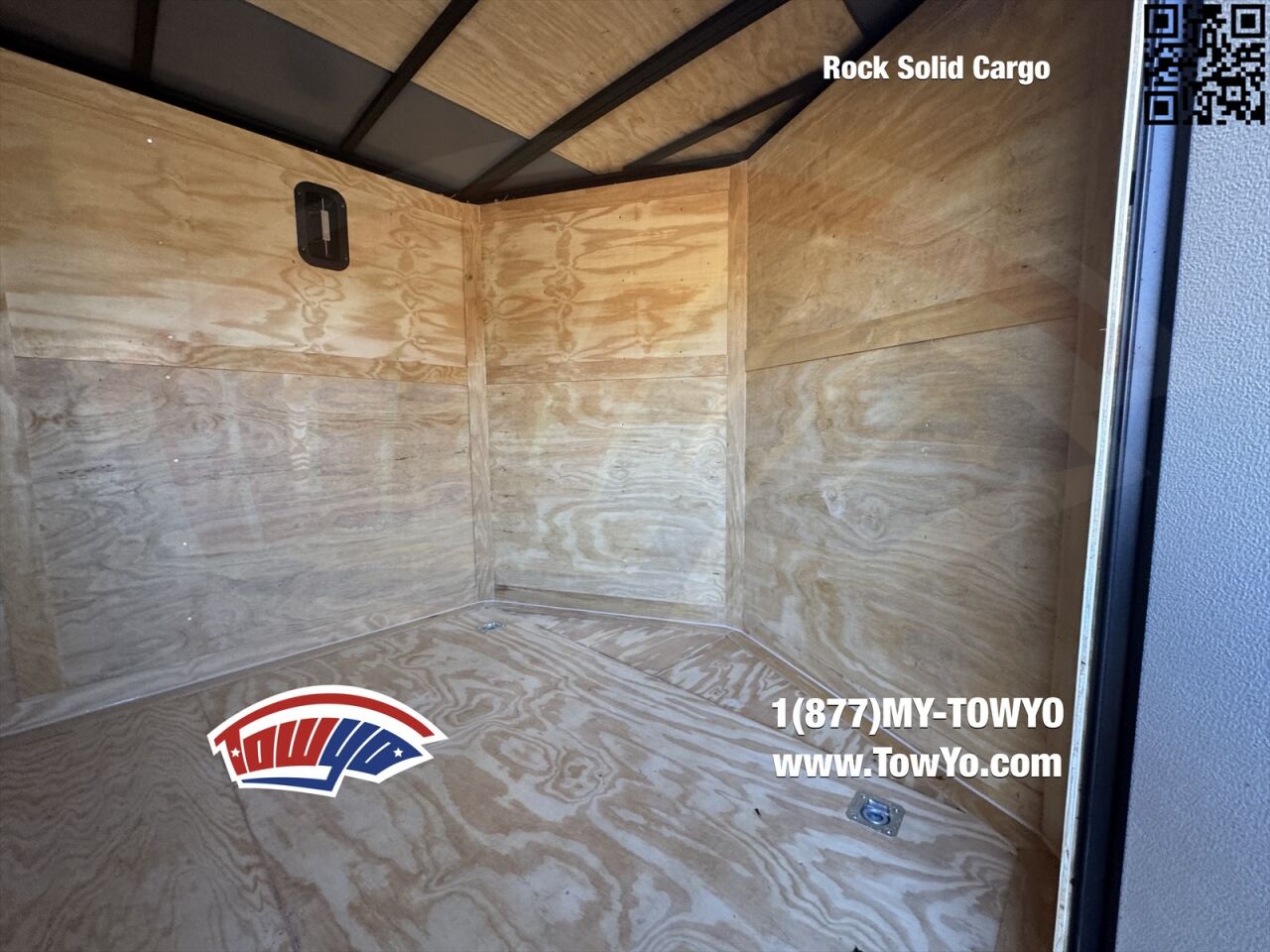 2026 Rock Solid 8.5x36 Cargo enclosed cargo trailer in black, photo 3