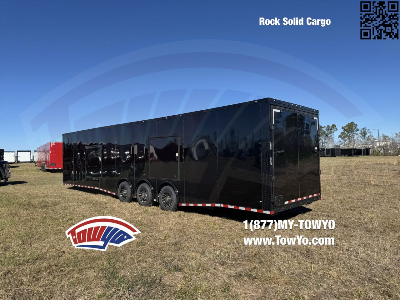 2026 Rock Solid 8.5x36 Cargo enclosed cargo trailer in black, photo 9