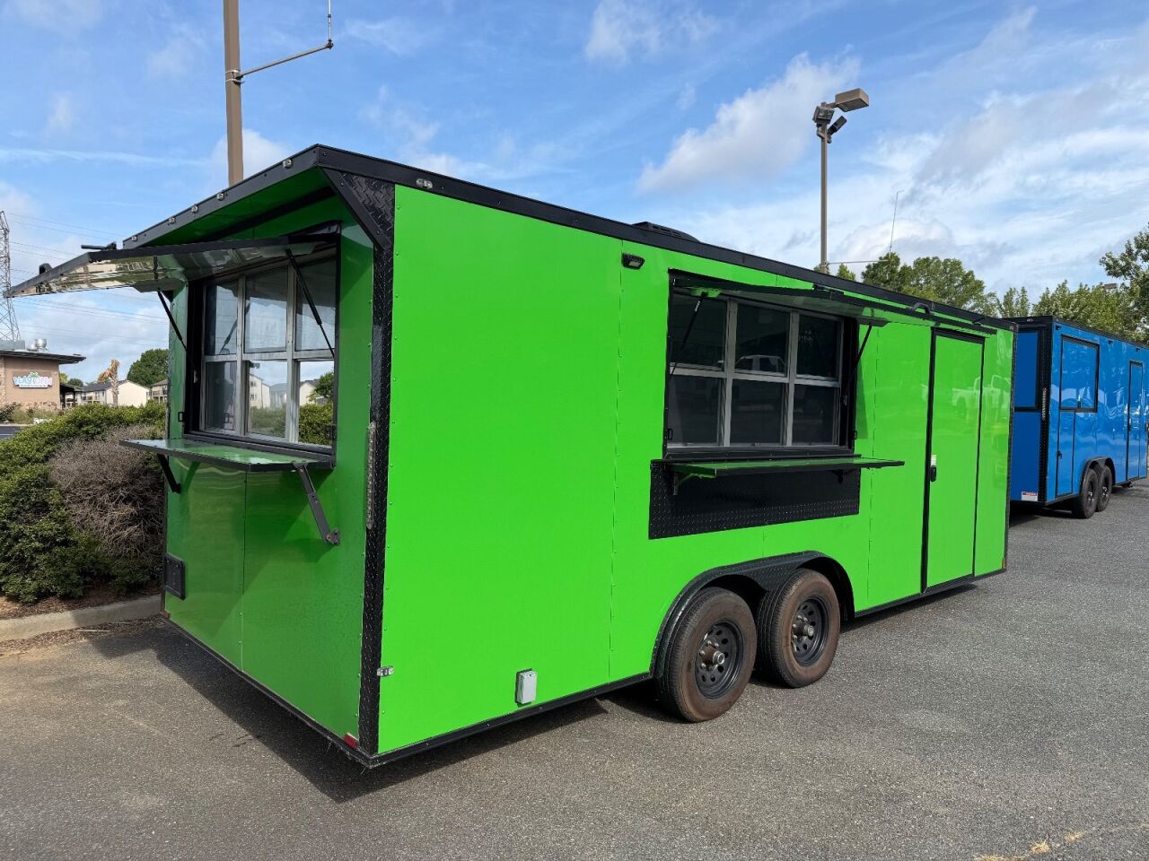 2023 Maximum 8.5x20 Cargo concession / food trailer in green, photo 18