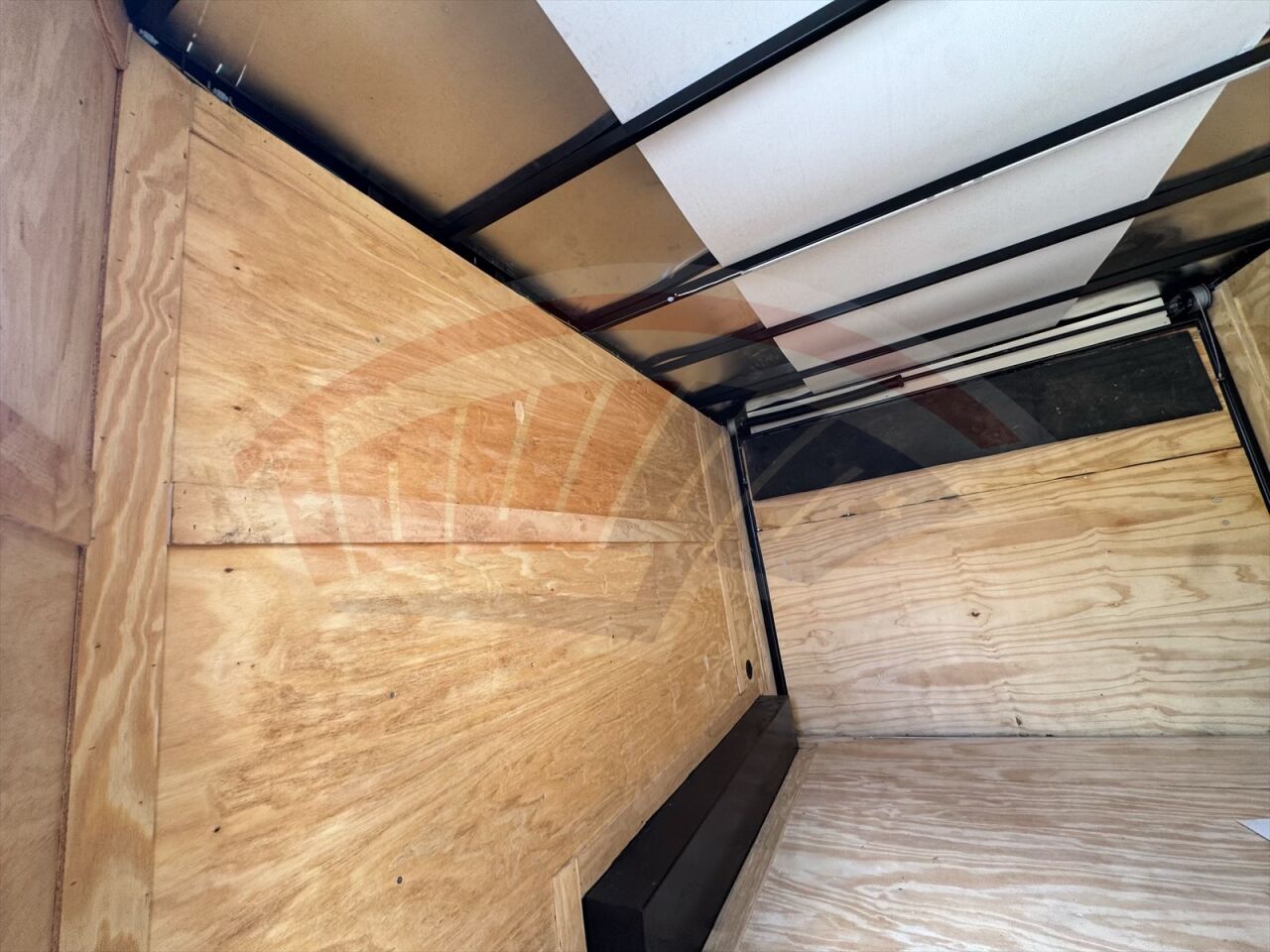 2024 TowYo 8.5x10 Cargo enclosed cargo trailer in white, photo 4