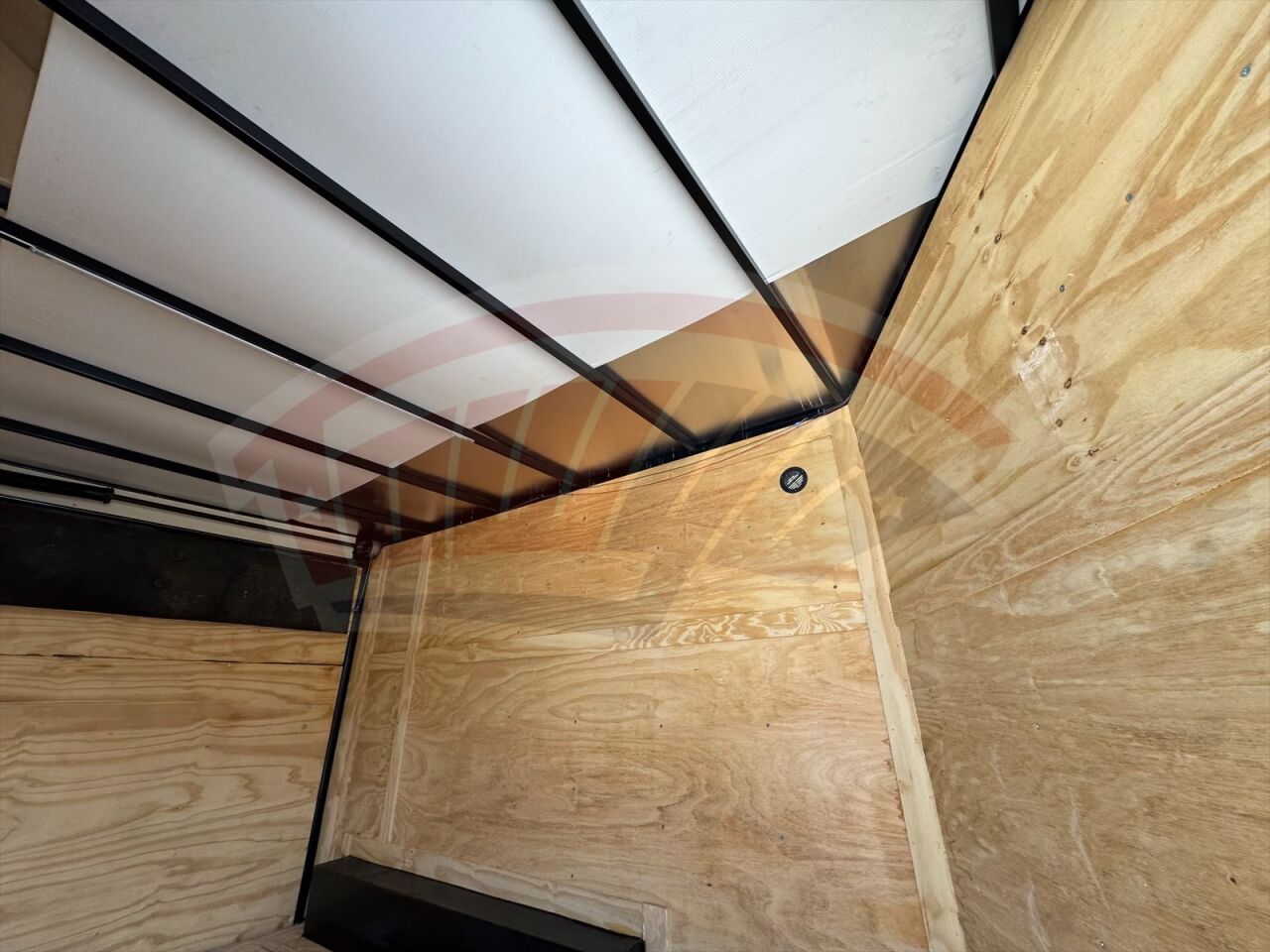 2024 TowYo 8.5x10 Cargo enclosed cargo trailer in white, photo 6
